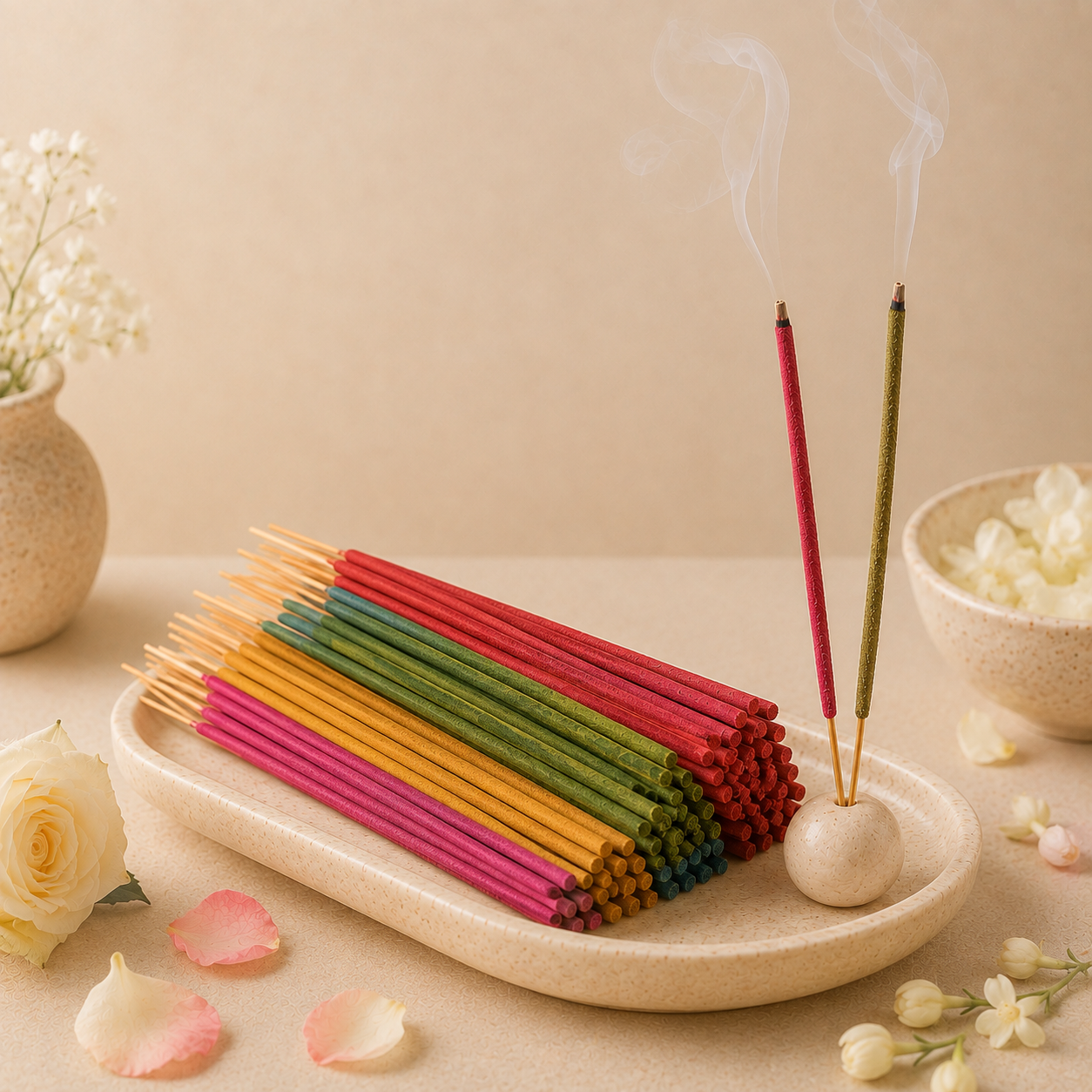 COLOUR AGARBATTI
