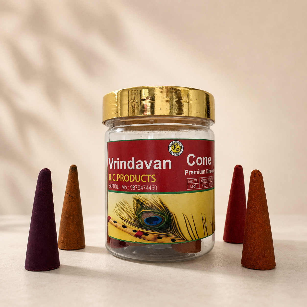 Vrindavan Cone Premium Dhoop