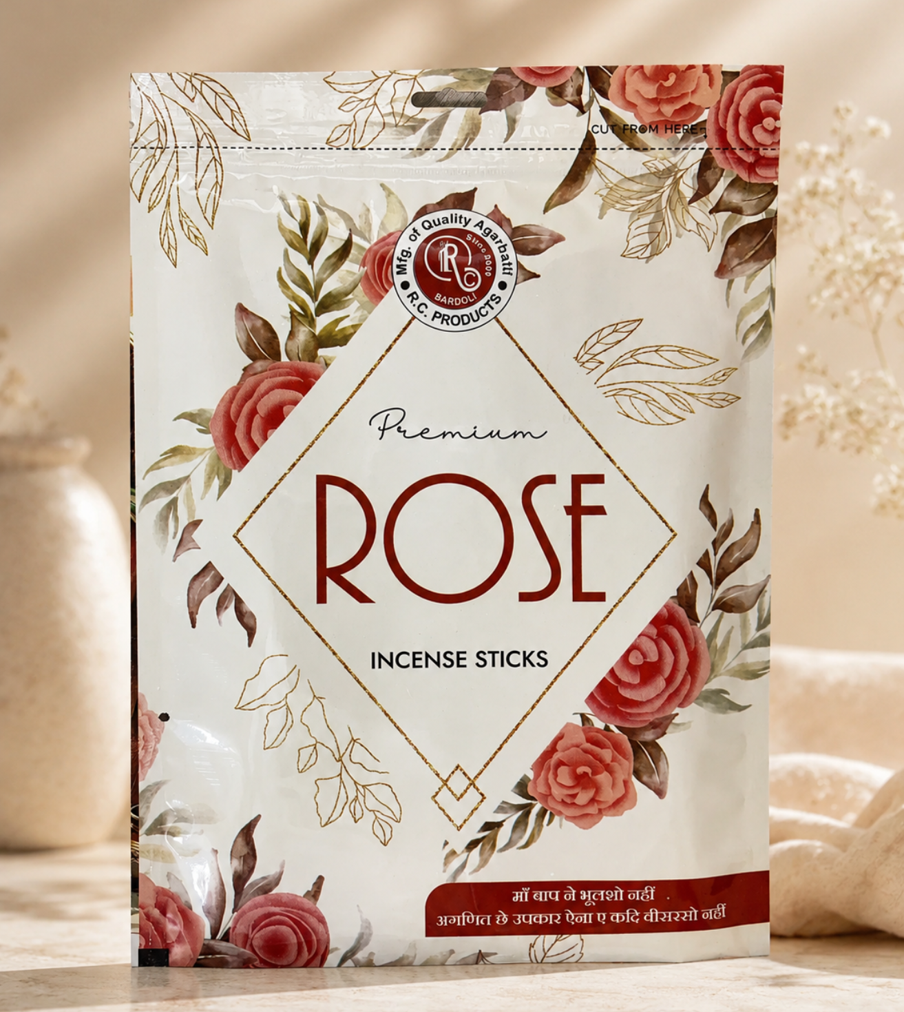 Rose Incense Sticks