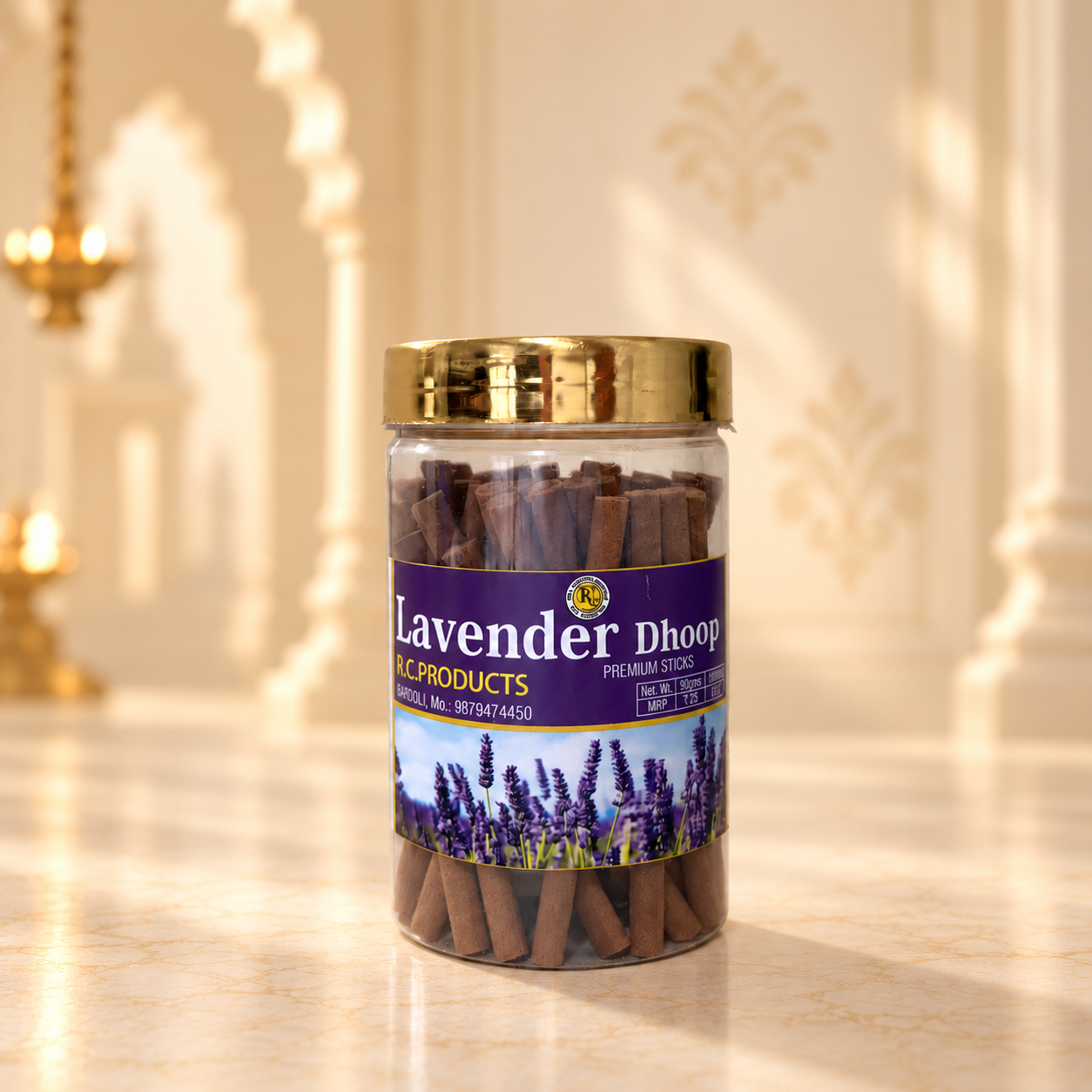 Lavender Dhoop Premium Sticks