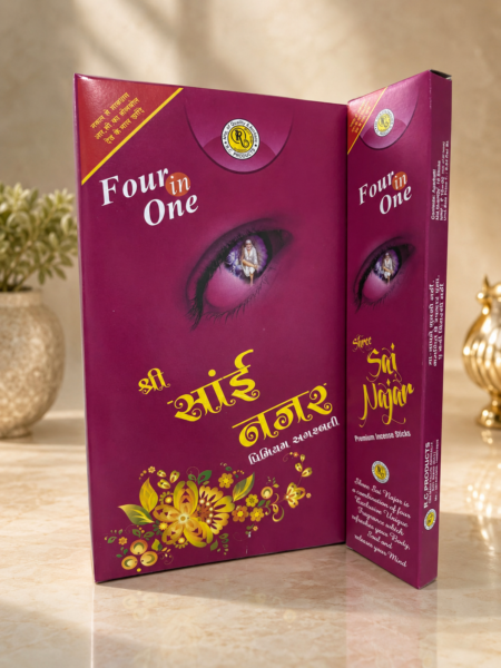 Four in One – Shree Sai Najar Premium Incense Sticks
